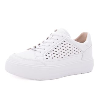 Pantofi dama Caprice alb piele naturala 9-23719-44 102