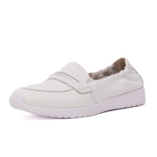 Pantofi dama Caprice alb piele naturala 9-24702-44 105