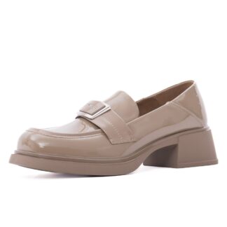 Pantofi dama Epica M4M450012B 03-L bej piele naturala lacuita
