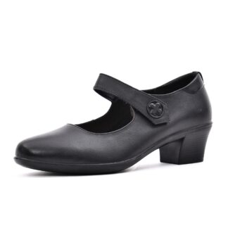 Pantofi dama KARISMA X4X440014A 01-N negru piele naturala