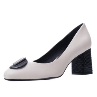 Pantofi dama Epica OE11804-561 crem piele naturala