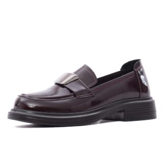Pantofi dama PASS Collection M5M580012B 23-L bordo piele lacuita