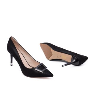 Pantofi dama elegant Epica JIJI20071A 01-I negru piele naturala