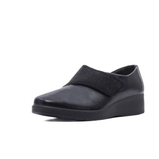 Pantofi dama IMAC IC655470 01-L negru piele naturala lacuita