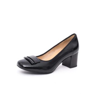 Pantofi dama KARISMA JIJI60018A 01-L negru piele lacuita