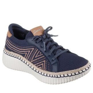 Pantofi dama Skechers bleumarin material textil