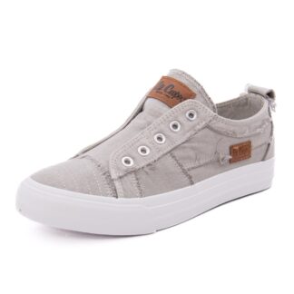 Pantofi dama Lee Cooper gri piele ecologica
