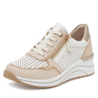 Adidasi dama Remonte D0T14-81 bej piele mix