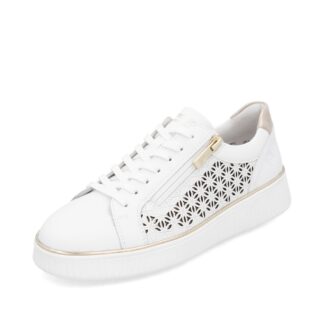 Pantofi dama Remonte D2E03-80 alb piele naturala