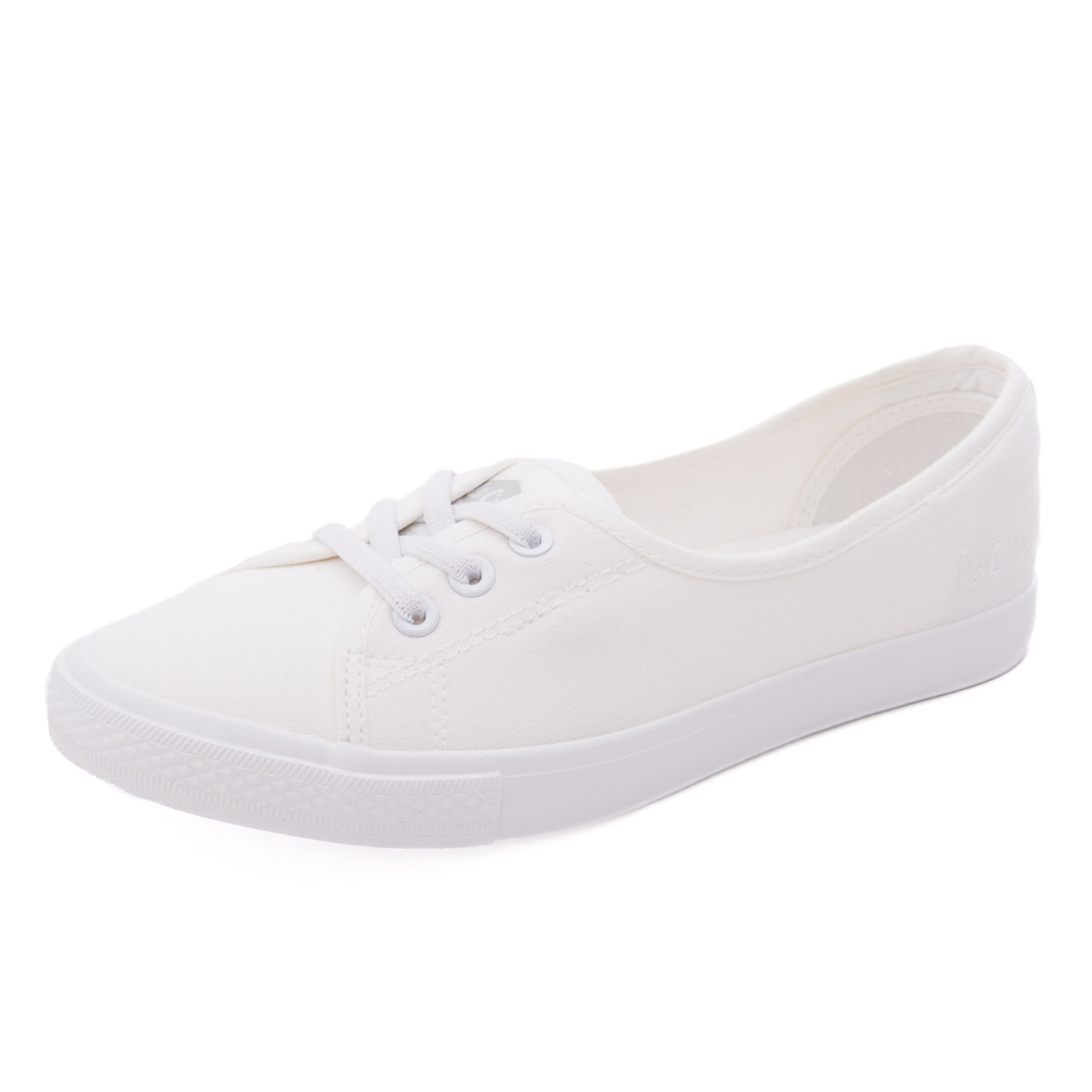 Pantofi dama Lee Cooper alb piele ecologica