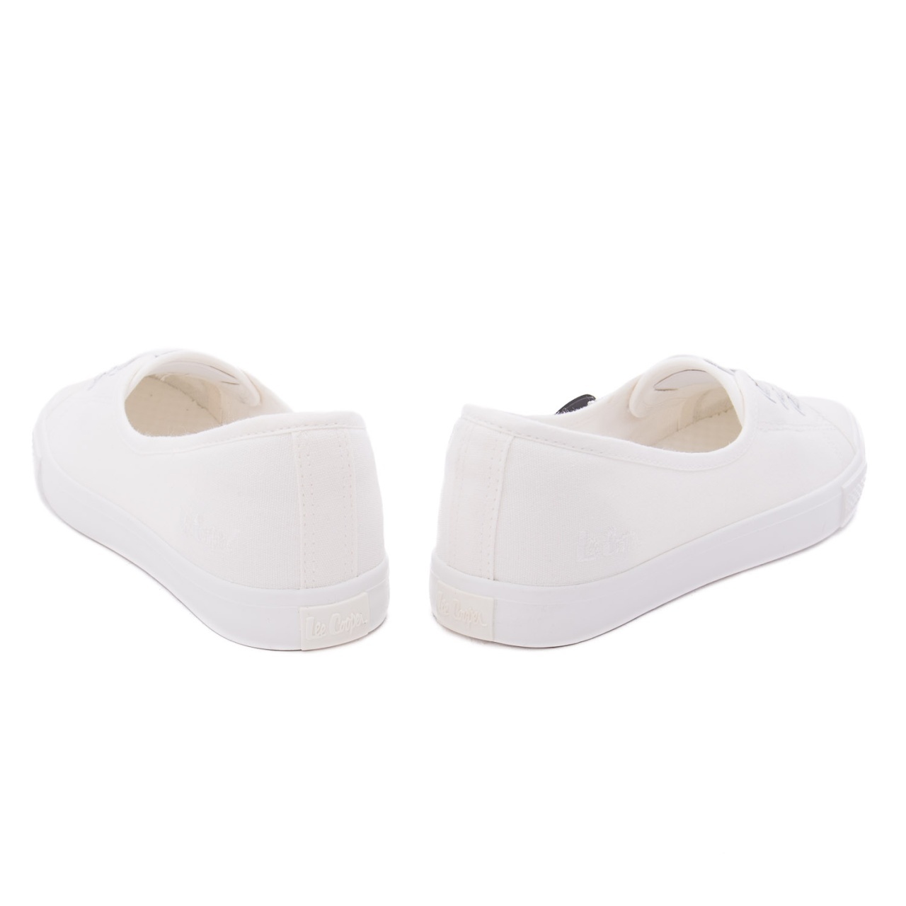 Pantofi dama Lee Cooper alb piele ecologica - imagine 4