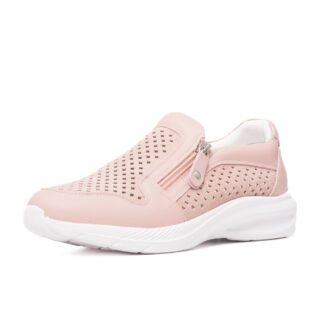 Pantofi dama casual Formazione CS07 pudra piele naturala