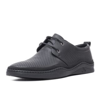 Pantofi barbati Otter E6E640004A 01-N negru piele naturala
