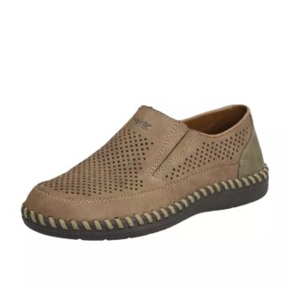Pantofi barbati Rieker taupe piele naturala B2464-25