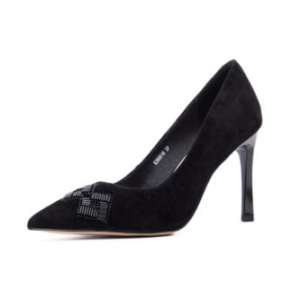 Pantofi dama Epica K3K360016 01-I din negru piele intoarsa