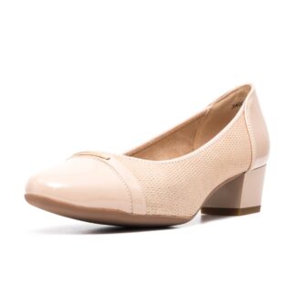 Pantofi dama KARISMA JIJI40035A 03-Z nude piele naturala