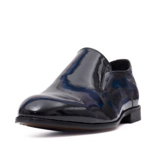 Pantofi barbati elegant Otter V6V620002 01-L negru piele naturala lacuita