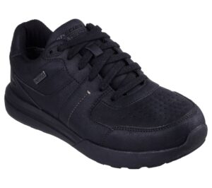 Pantofi barbati Skechers negru piele ecologica