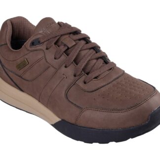 Pantofi barbati Skechers maro piele ecologica
