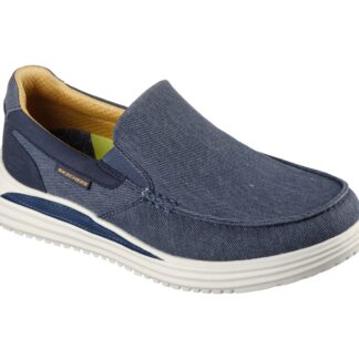 Pantofi barbati sport Skechers bleumarin material textil