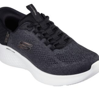 Pantofi barbati sport Skechers negru material textil