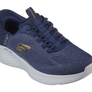 Pantofi barbati sport Skechers bleumarin material textil