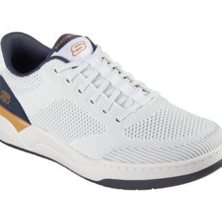 Pantofi barbati Skechers alb material textil
