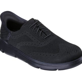 Pantofi barbati Skechers negru material textil