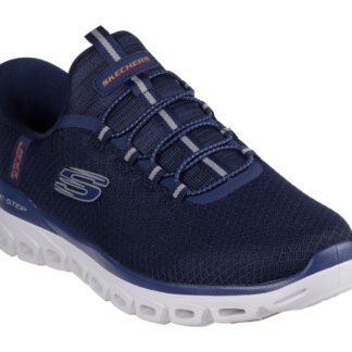 Pantofi barbati Skechers bleumarin material textil