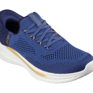 Pantofi barbati Skechers bleu material textil