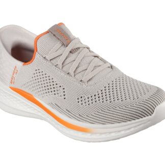 Pantofi barbati Skechers bej material textil