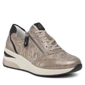 Pantofi dama Remonte bej imitatie piele D2400-60