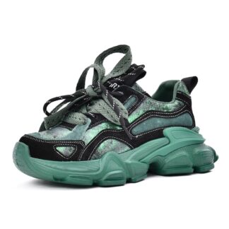 Pantofi dama Gryxx 3OY5757 L2-Z verde piele mix