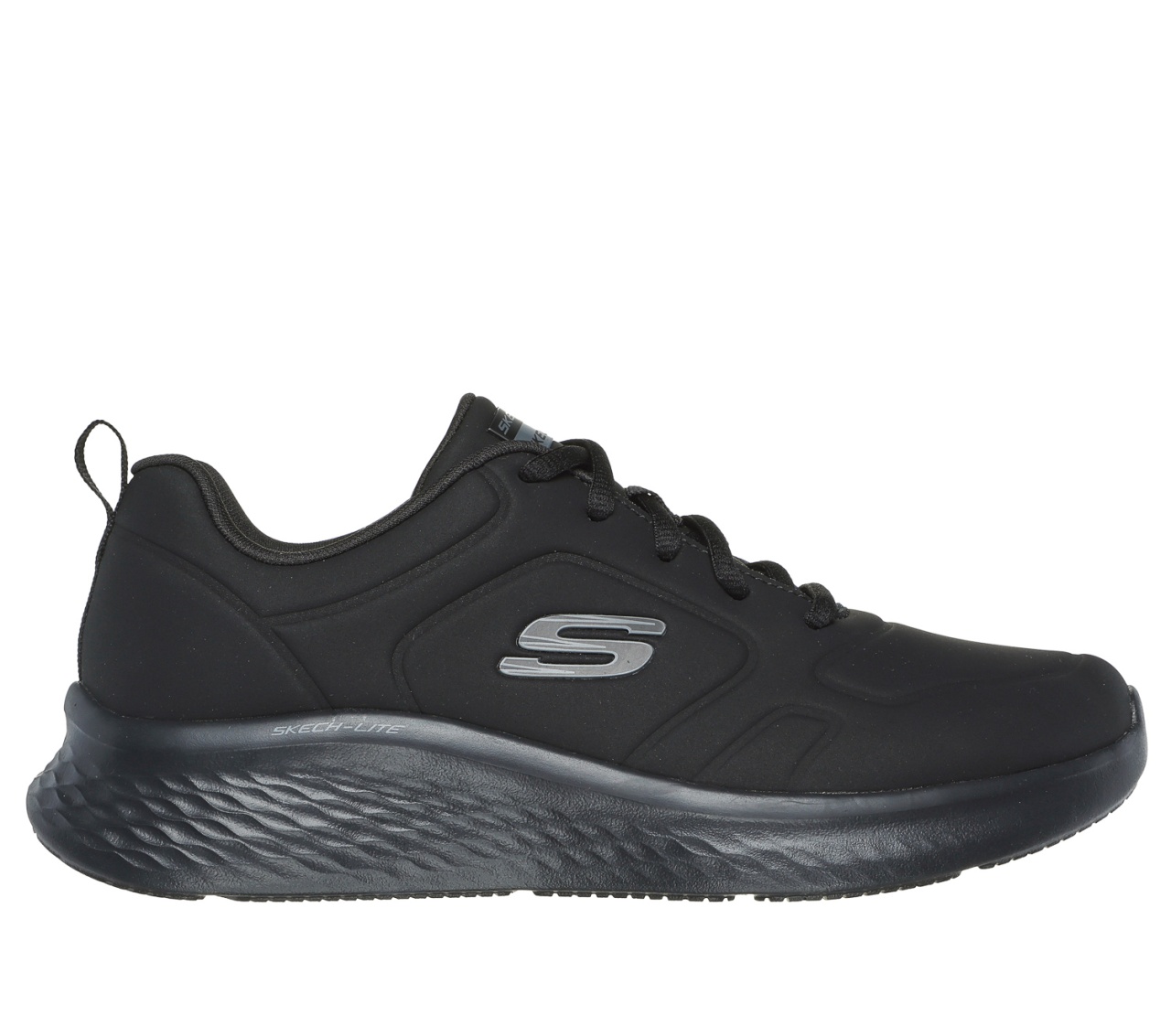 Pantofi dama sport Skechers negru piele ecologica - imagine 2