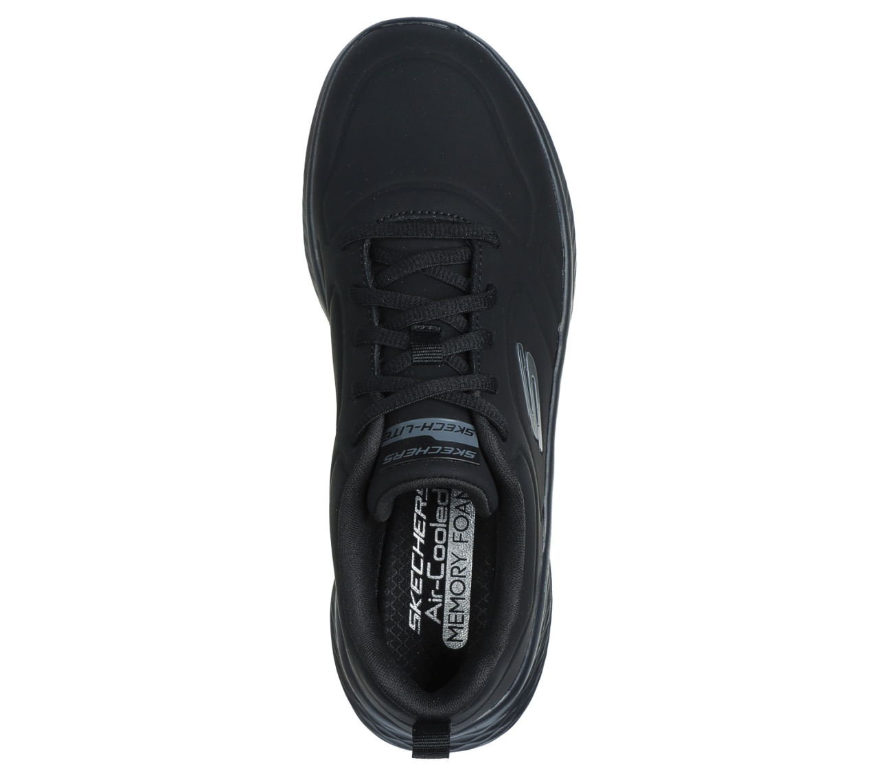 Pantofi dama sport Skechers negru piele ecologica - imagine 5