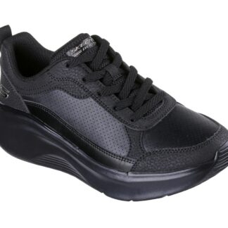 Pantofi dama Skechers negru piele ecologica
