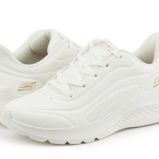 Pantofi dama Skechers alb material sintetic