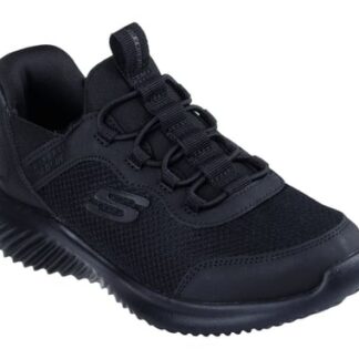Pantofi dama Skechers negru material textil