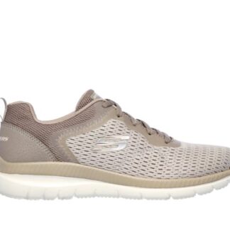Pantofi dama Skechers taupe material textil