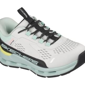 Pantofi dama Skechers bleu material textil