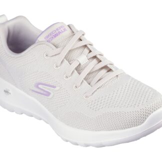 Pantofi dama Skechers alb material textil