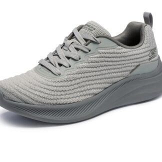 Pantofi dama Skechers gri material textil