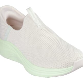 Pantofi dama Skechers alb material textil