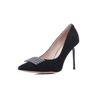 Pantofi dama Epica JIJI50036B 01-I negru piele intoarsa