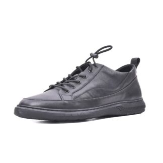 Adidasi barbati Otter 7CCJ50006A 01-N negru piele naturala