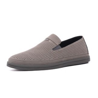 Pantofi barbati Otter J2J260015D 14-N din gri piele naturala