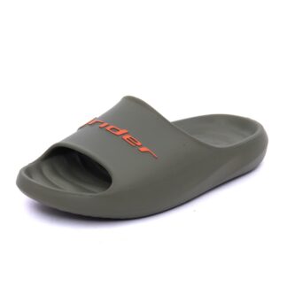 Papuci barbati Rider 9B12074-AS192 verde cauciuc