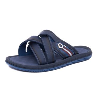 Papuci barbati Cartago 9B12317-BF018 bleumarin piele ecologica