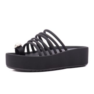 Papuci dama Gryxx 5TAG80001A 01-T negru material textil