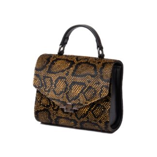 Poseta dama piele naturala Zea M296 multicolor